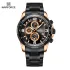 NAVIFORCE NF8020 Men's Luxury Leisure Watch Men's Top Brand Multifunction Sport Men Watch Waterproof Automatic Date Watch Men's - Black RoseGold